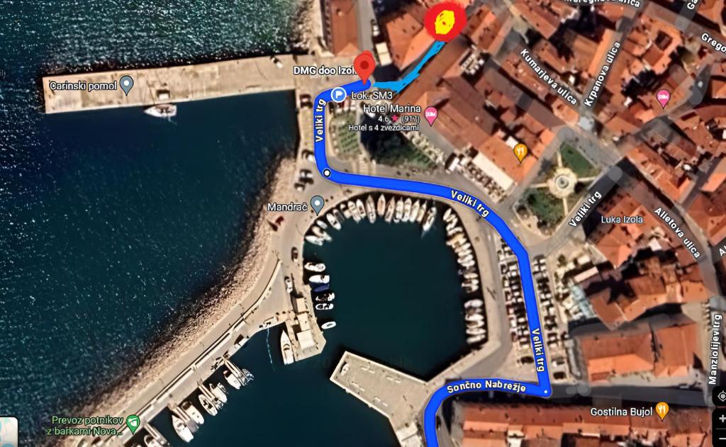 Příroda nedaleko apartmánu