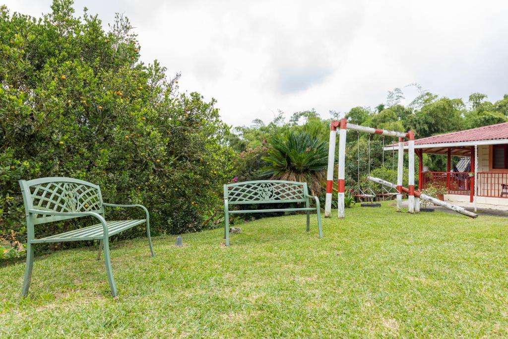 Zahrada ubytování Finca Villa Arca