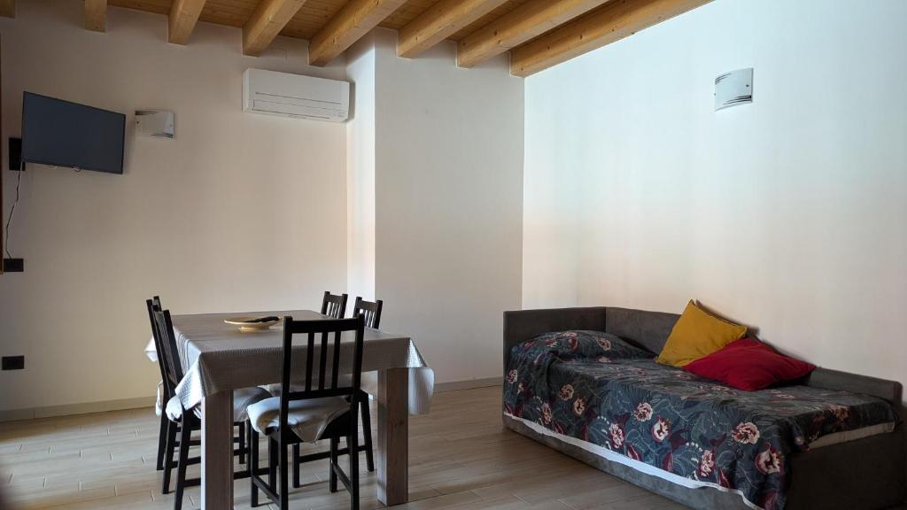 Posezení v ubytování Agriturismo Ai Tre Fienili