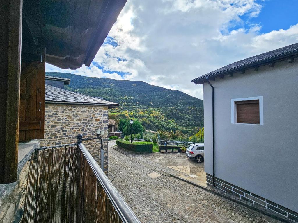 Nespecifikovaný výhled na hory nebo výhled na hory při pohledu z apartmánu