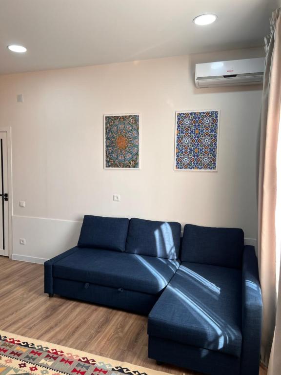 Posezení v ubytování Cozy Flat