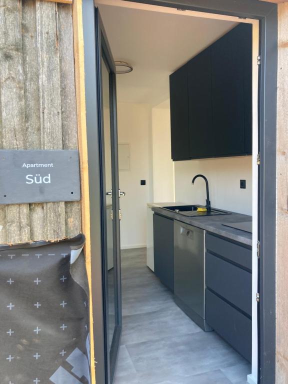 Kuchyň nebo kuchyňský kout v ubytování Bauernhaus Pledlberg