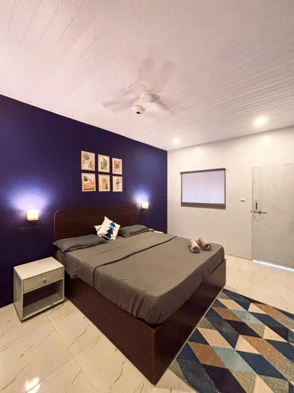 Postel nebo postele na pokoji v ubytování Traverse Luxe Hostel Palolem