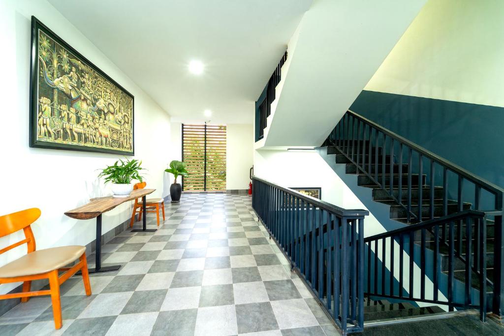 Posezení v ubytování LH Residence 752