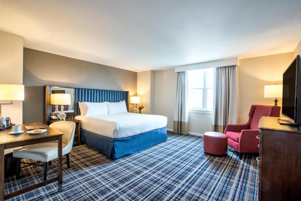 Postel nebo postele na pokoji v ubytování Hotel Gettysburg