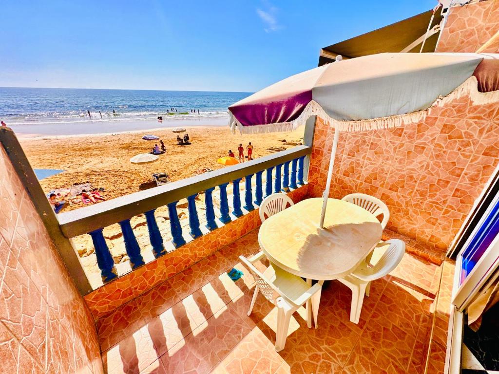 Üldine merevaade või majutusasutusest Mar Azul Residences Taghazout pildistatud vaade