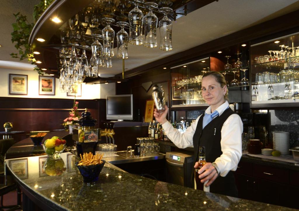 Nápoje v ubytování Hotel Bavaria Brehna