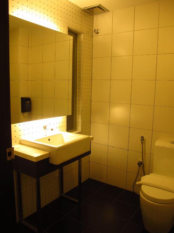 Koupelna v ubytování Hotel Austin Paradise