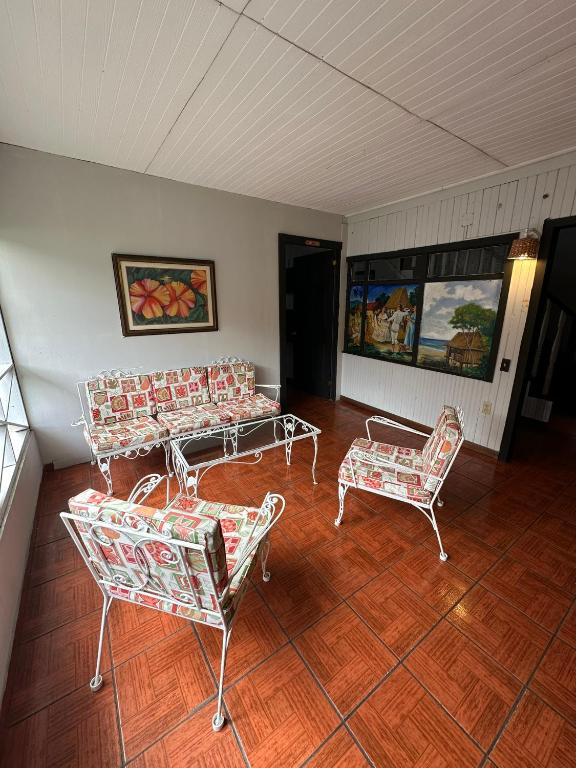 Posezení v ubytování La Casa de Doña Cata