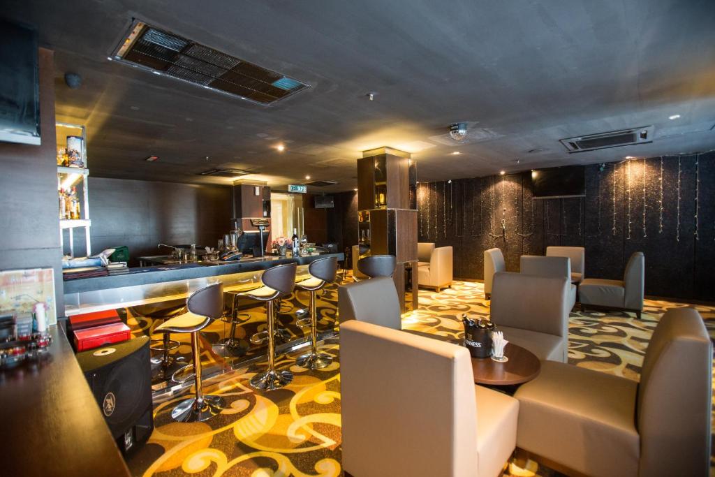 Posezení v ubytování VIP Hotel Segamat