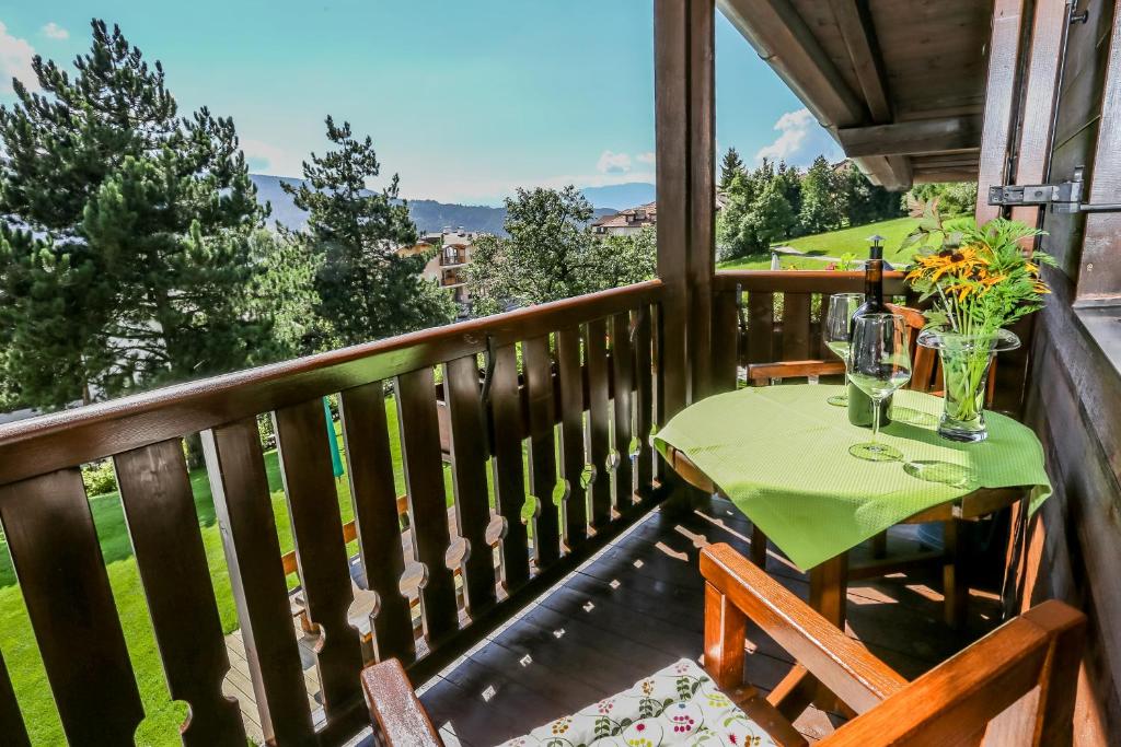 Balkón alebo terasa v ubytovaní Alps Residence