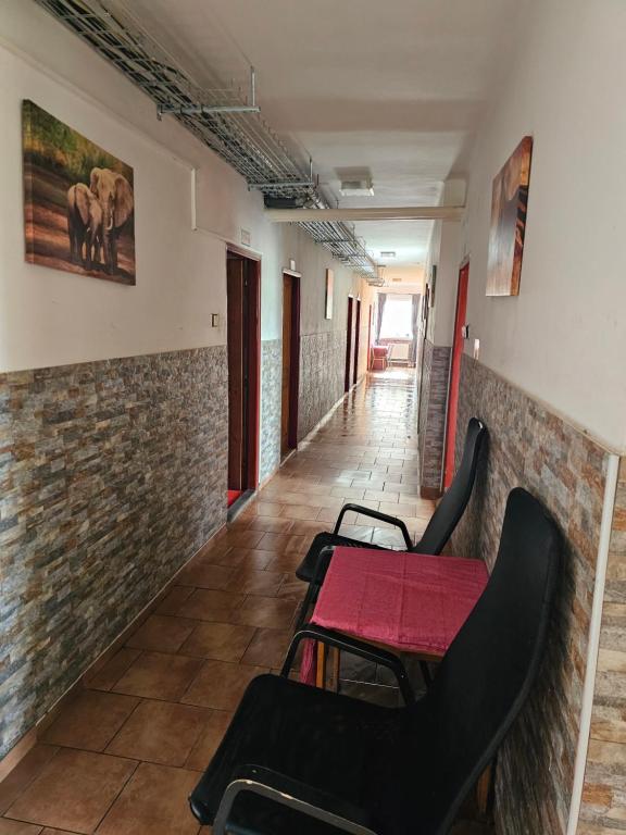 Posezení v ubytování Ubytovna-Hostel- IMOS
