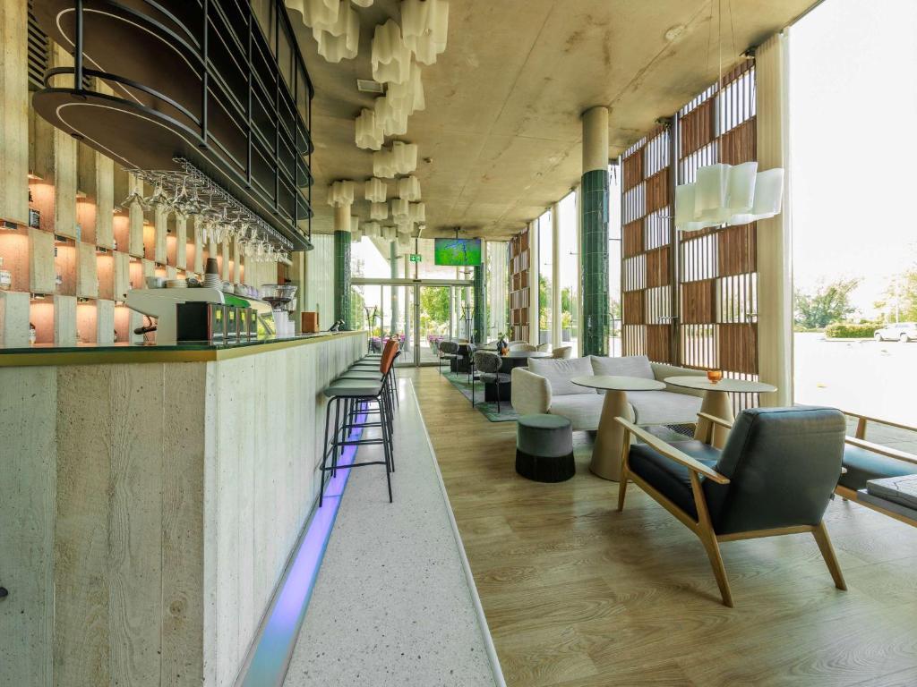 Istumisnurk majutusasutuses Mercure Tallinn