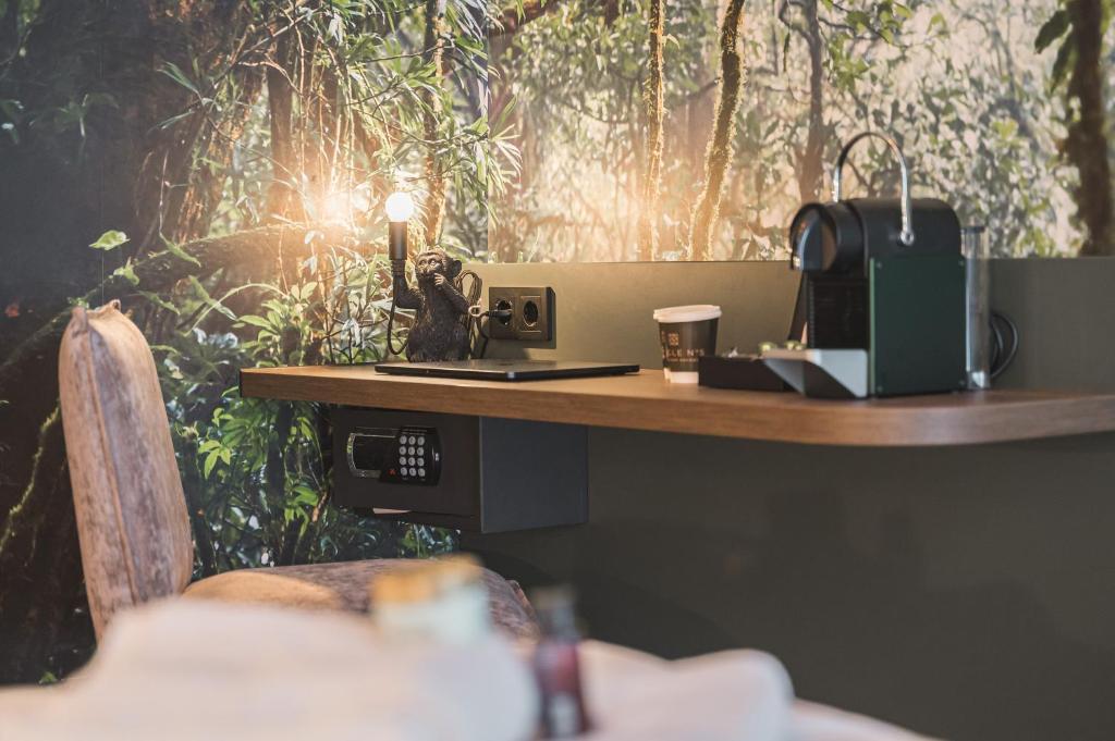 JUNGLE No5 Boutique Hotel - Stuttgart City-Center - Resim 9