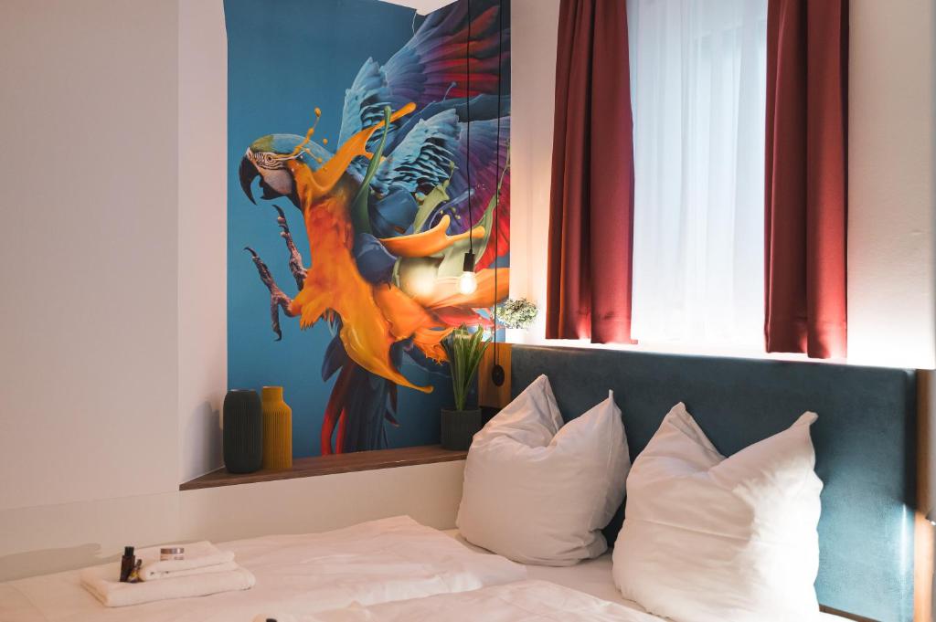 JUNGLE No5 Boutique Hotel - Stuttgart City-Center - Resim 25
