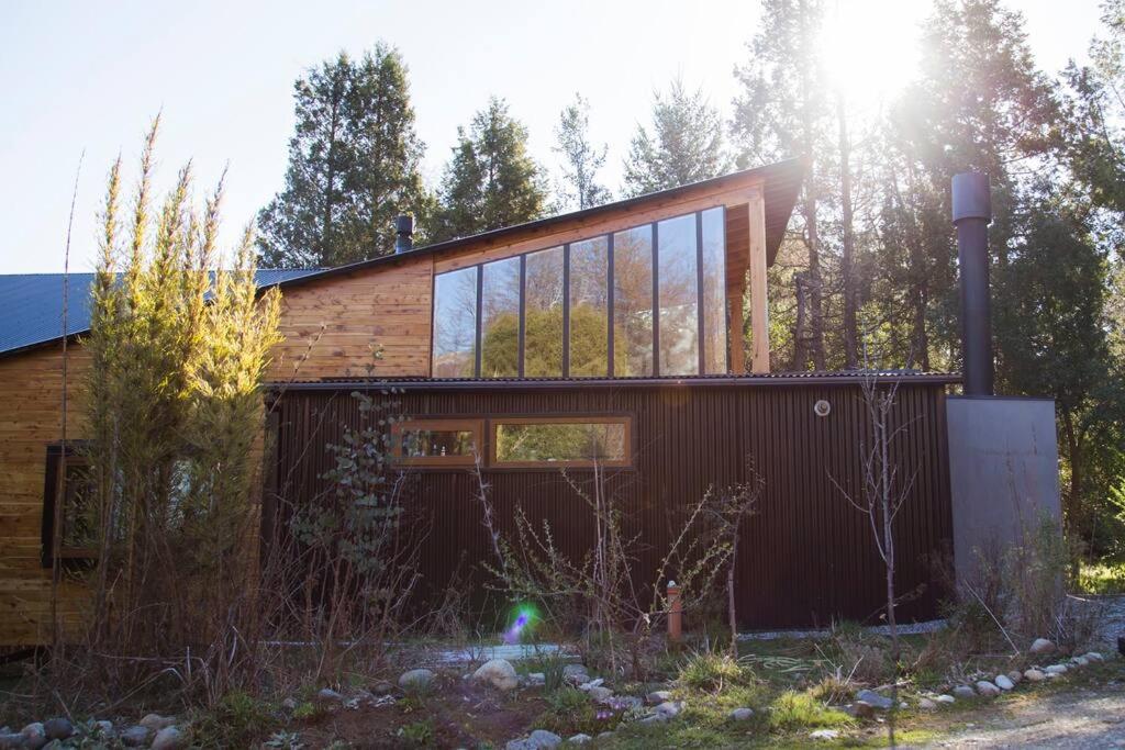Zahrada ubytování Casa moderna en el bosque