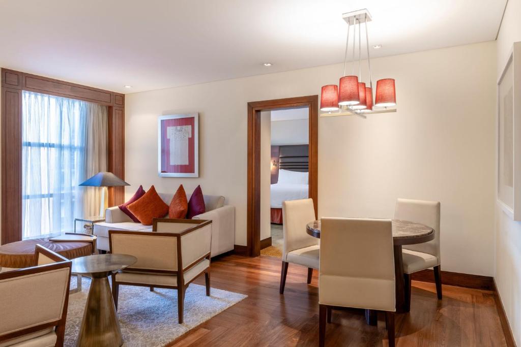 Posezení v ubytování JW Marriott Hotel Bogotá