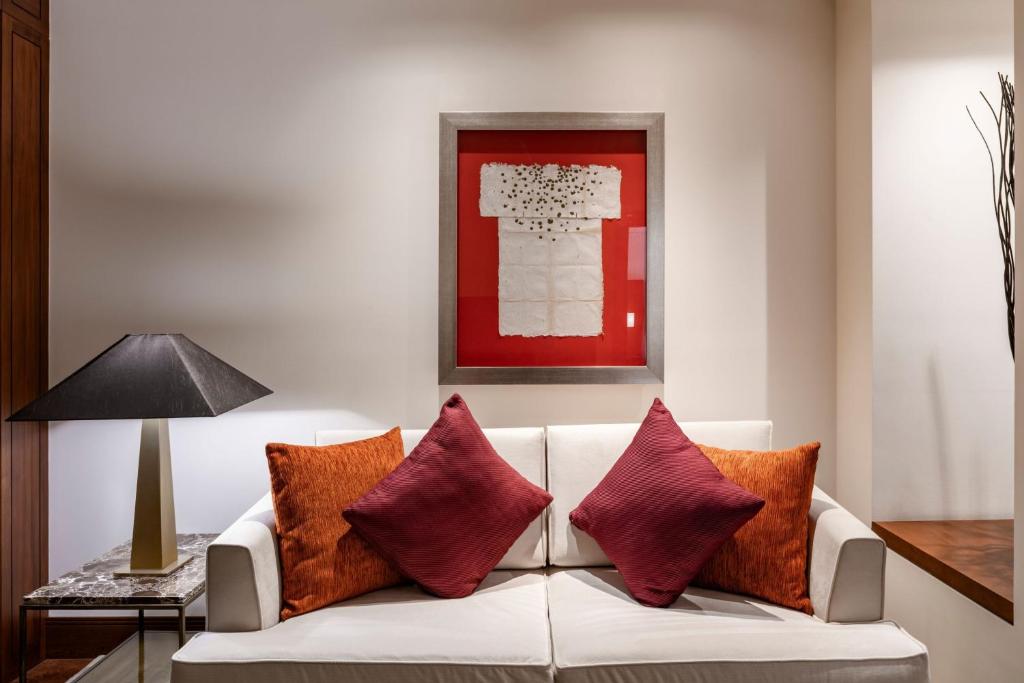 Posezení v ubytování JW Marriott Hotel Bogotá