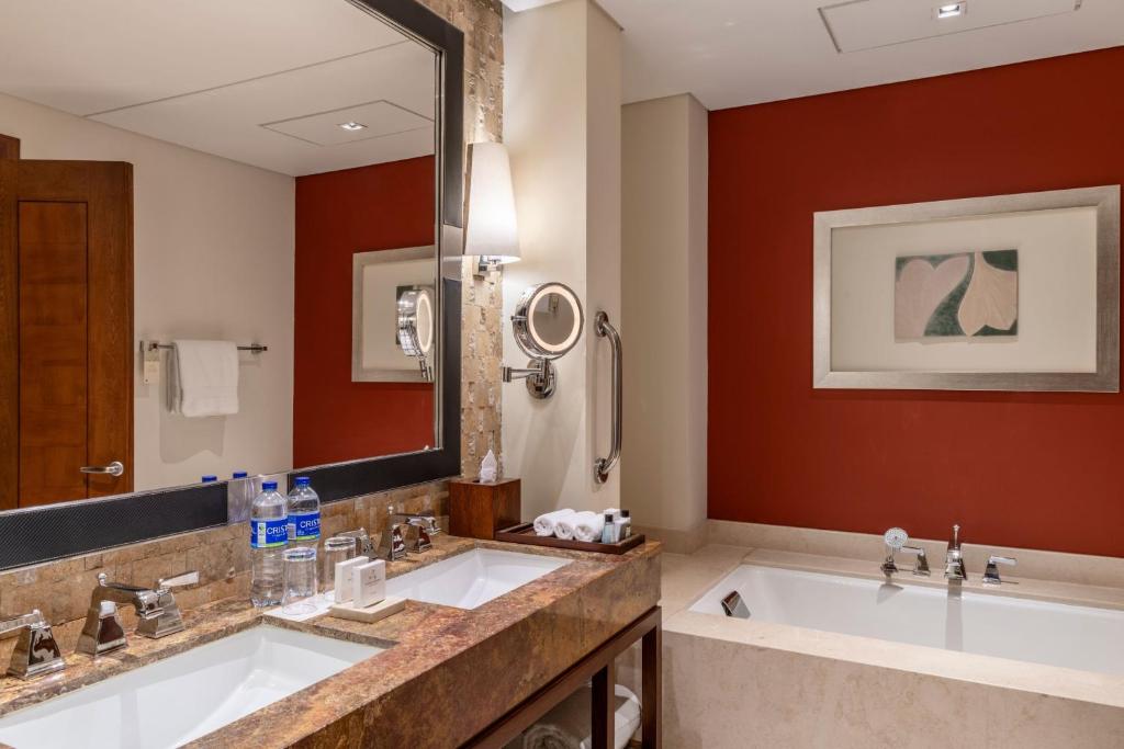Koupelna v ubytování JW Marriott Hotel Bogotá