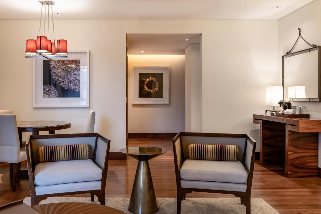 Posezení v ubytování JW Marriott Hotel Bogotá