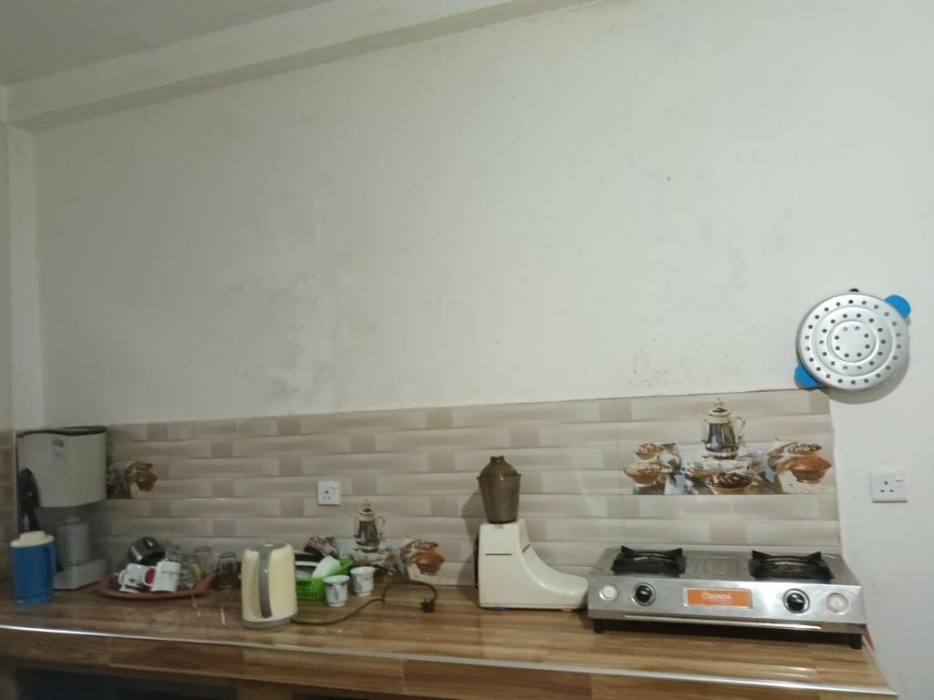 Kuchyň nebo kuchyňský kout v ubytování Whits villa 24