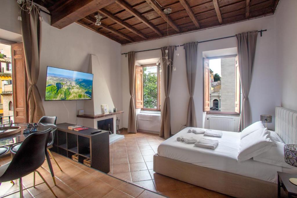 En eller flere senge i et værelse på Imperial House San Calisto 7