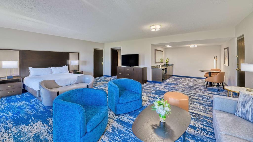 Posezení v ubytování DoubleTree by Hilton Port Huron