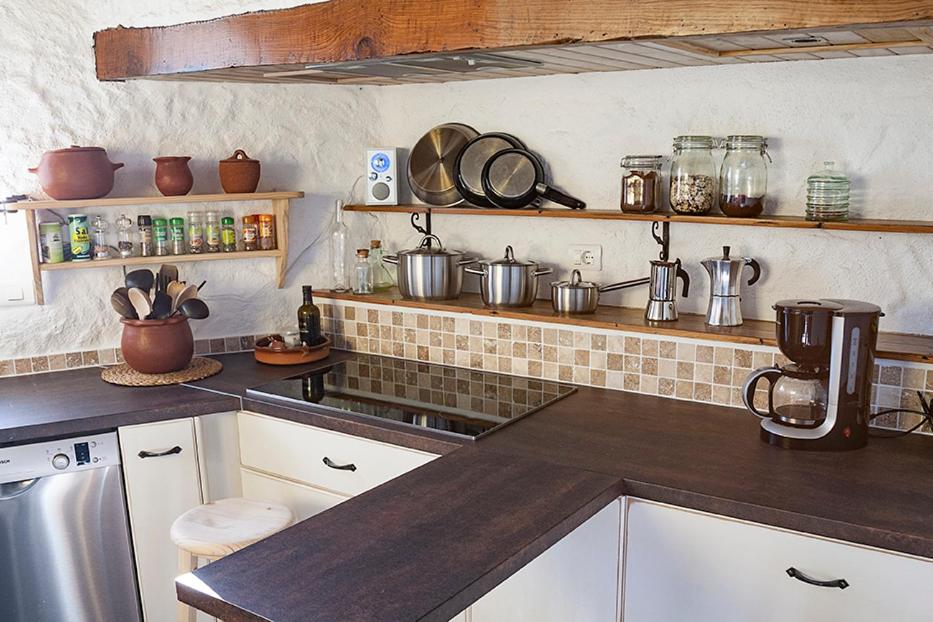 Kuchyň nebo kuchyňský kout v ubytování Sansofi Guesthouse