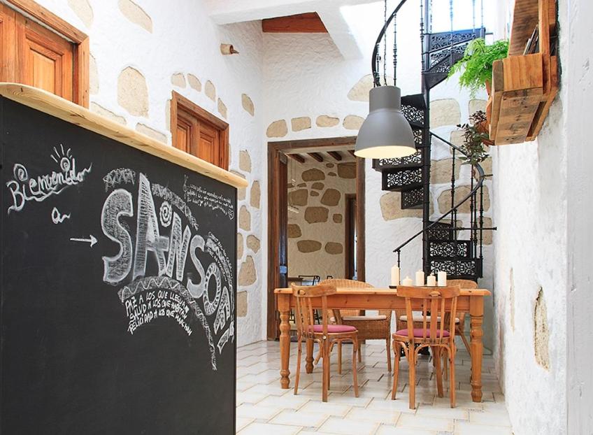 Posezení v ubytování Sansofi Guesthouse