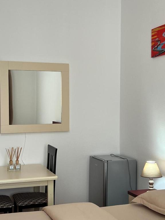 Voodi või voodid majutusasutuse Hotel Kalaja toas