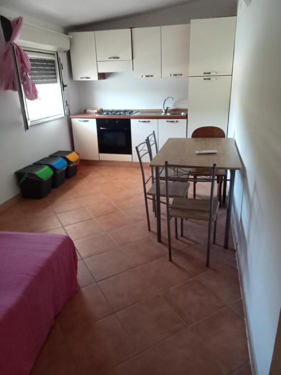 Kuchyň nebo kuchyňský kout v ubytování Frajà Resort