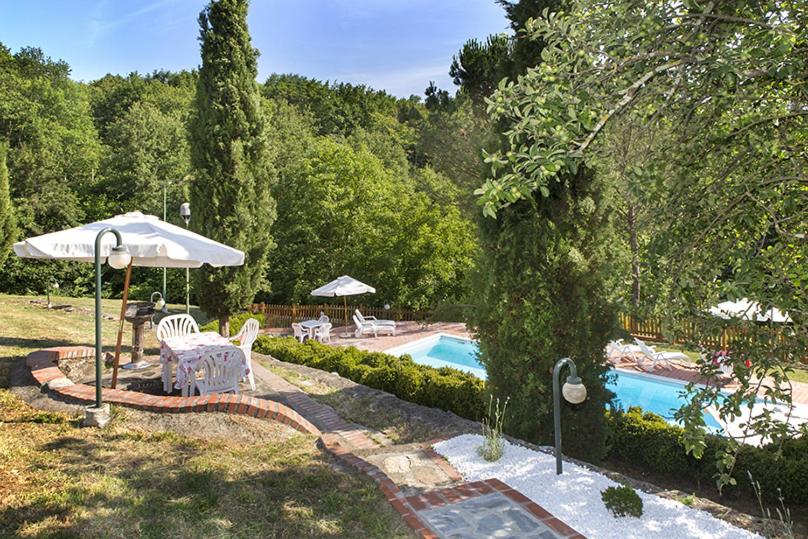 Bazén v ubytování Agriturismo Pratofranco nebo v jeho okolí