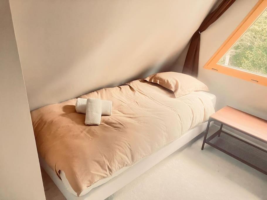 Letto o letti in una camera di Chalet l'Escale