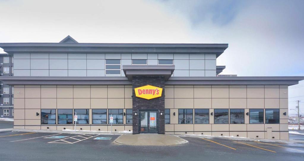 a view of a walmart building with a walmart sign at Sandman Signature St. John's Hotel in St. John's