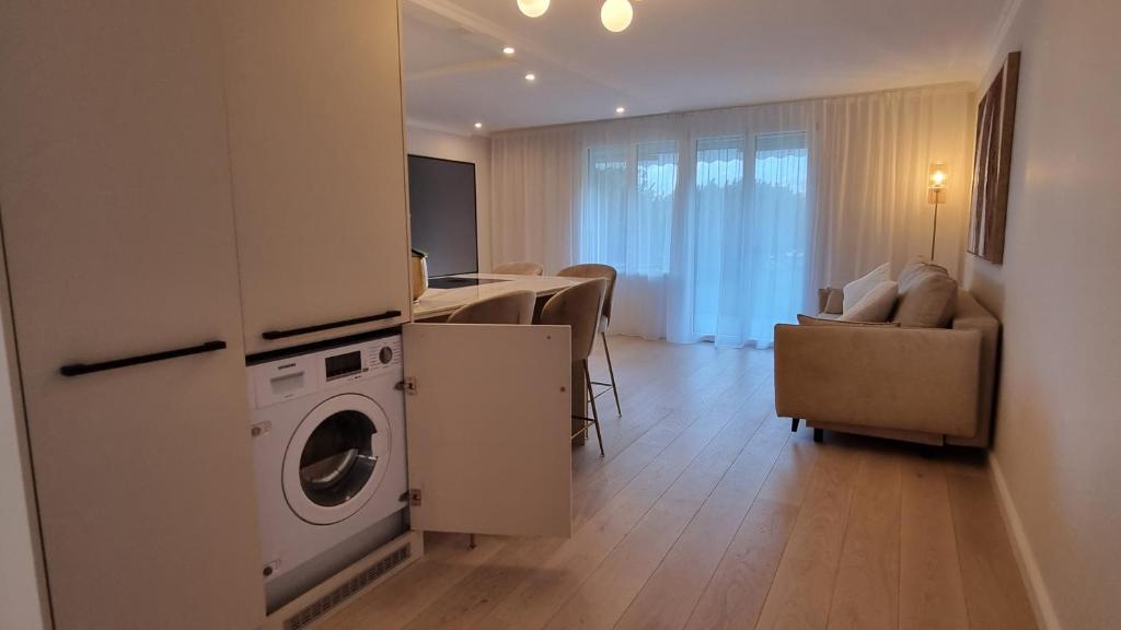 Kuchyň nebo kuchyňský kout v ubytování Chalet Lakeview