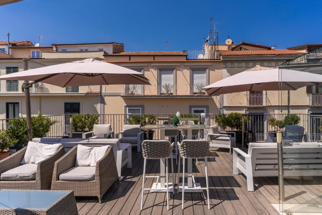 Posezení v ubytování Hotel Sorrento City