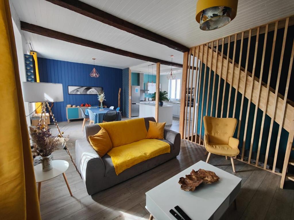 Posezení v ubytování Villa Garona avec billard proche Pyrénées