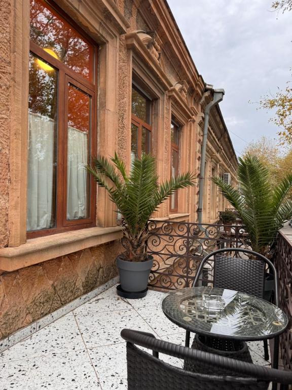 Balkón nebo terasa v ubytování Hotel Memoire Kutaisi