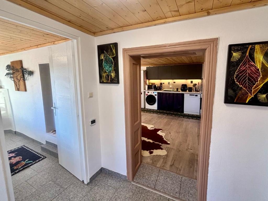 TV a/nebo společenská místnost v ubytování Little Dreamcatcher in Vadu Crisului Tomnatic Bihor Apuseni