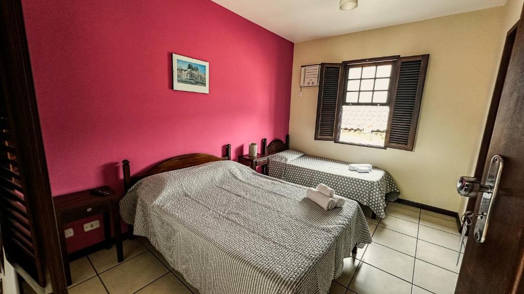 Postel nebo postele na pokoji v ubytování Pousada Villa Aman