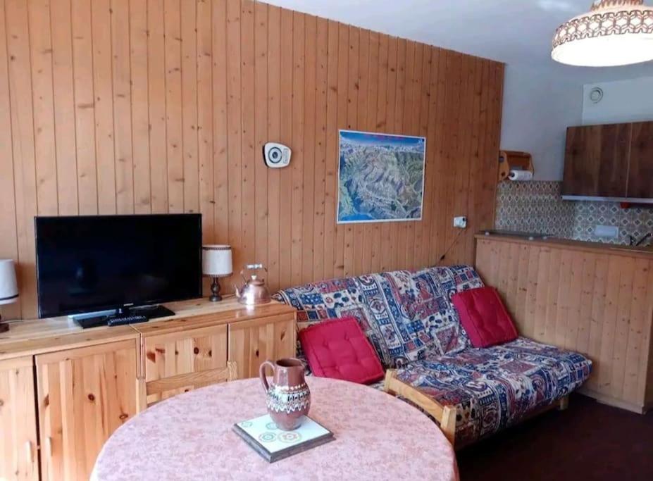 TV a/nebo společenská místnost v ubytování Studio 2 a 4 pers proximité immédiate du centre