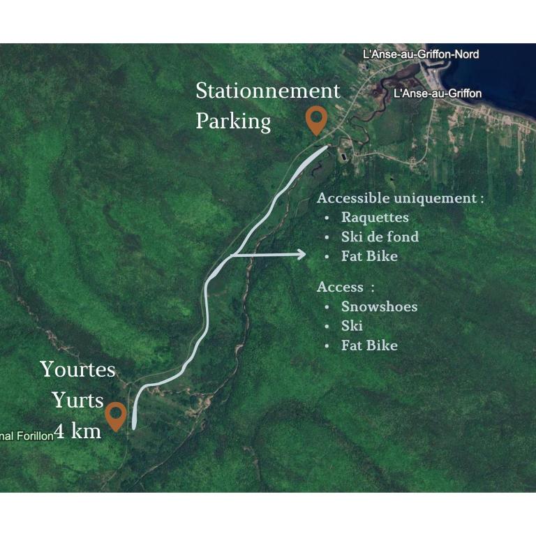 Fotografie z fotogalerie ubytování Yourtes Forillon - à 4km de marche 4km walk v destinaci Gaspé