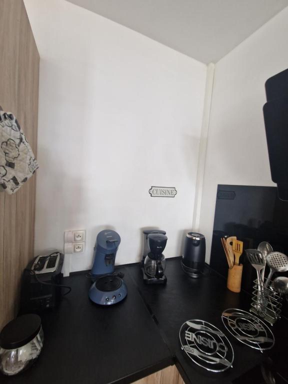 Kuchyň nebo kuchyňský kout v ubytování La Kazanessa
