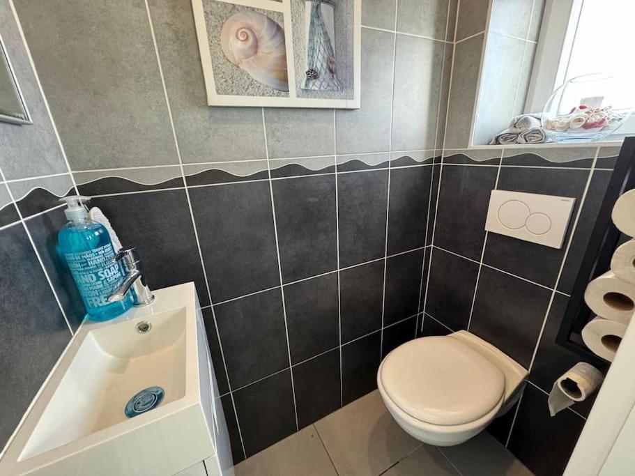 Koupelna v ubytování Vakantiewoning dichtbij zee