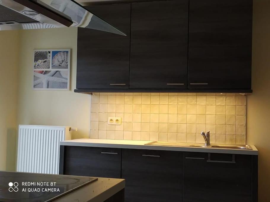 Kuchyň nebo kuchyňský kout v ubytování Vakantiewoning dichtbij zee