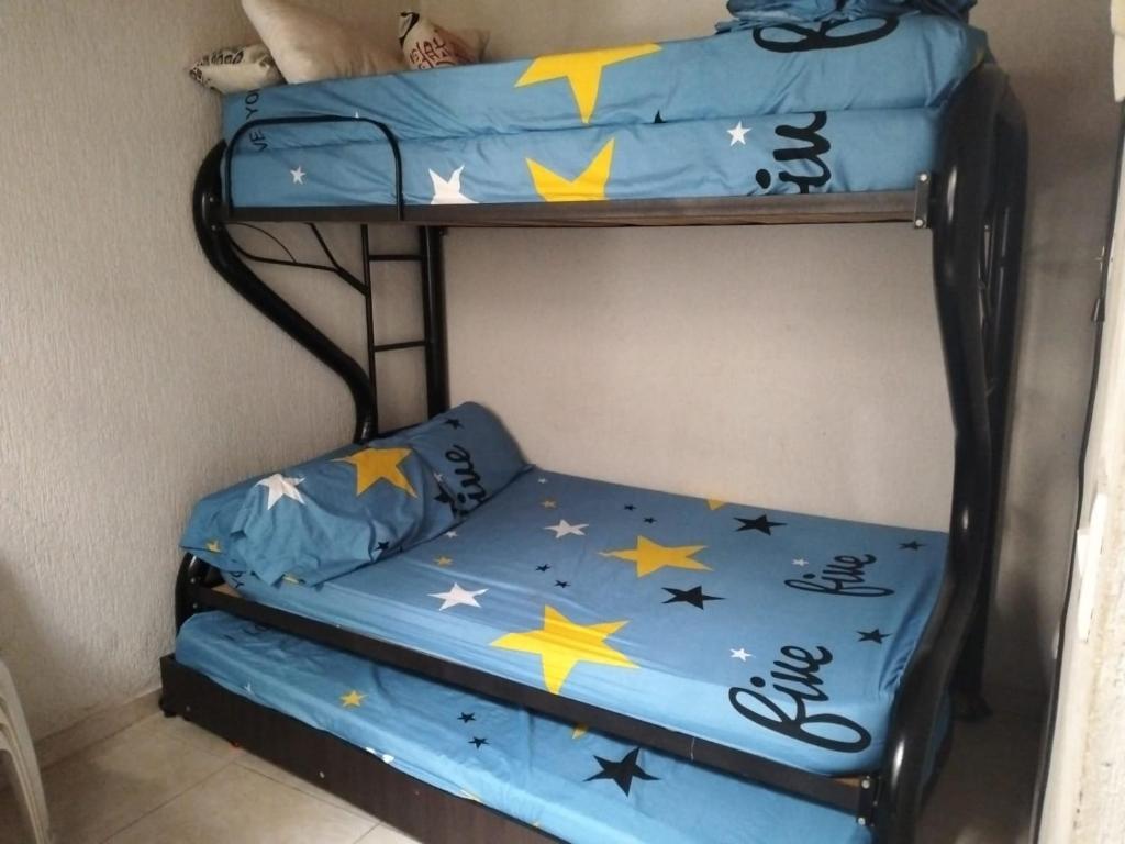 Postel nebo postele na pokoji v ubytování Casa Vacacional Flandes