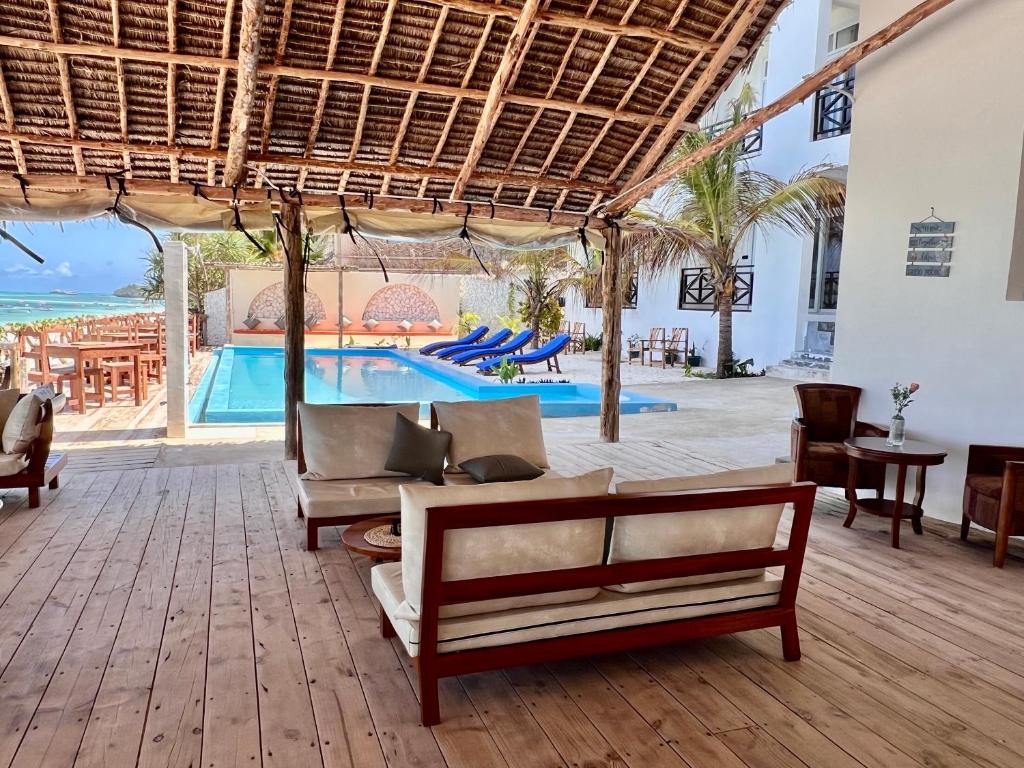 Bazén v ubytování Mia Boutique Hotel nebo v jeho okolí