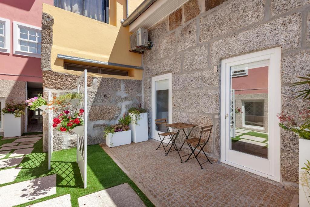 Patio nebo venkovní prostory v ubytování Polery Apartments Center