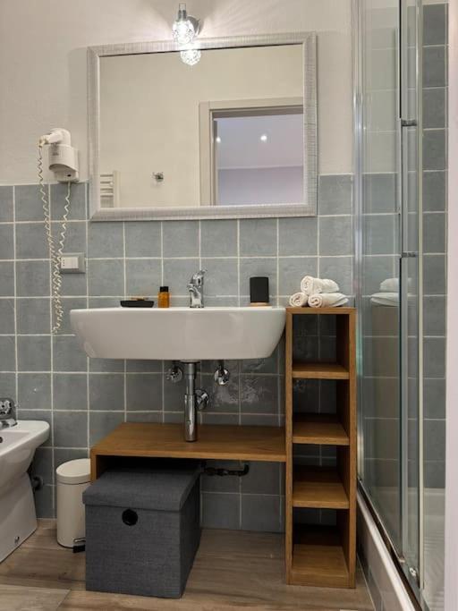 A bathroom at Bighetti Living
