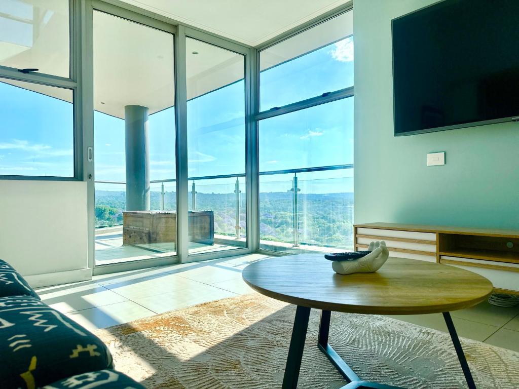 KMG Apartments at The Apex - Apartamento De Lujo De Dos Dormitorios Con Balcón